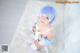 Coser@神楽坂真冬 Vol.005: 蕾姆 Milk by blue (150 photos)